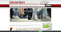 Desktop Screenshot of christianwatch.org.uk